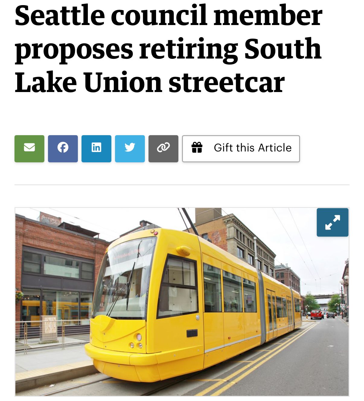 Why Seattle’s Streetcar Project Is a $500M Mistake We Need to Stop